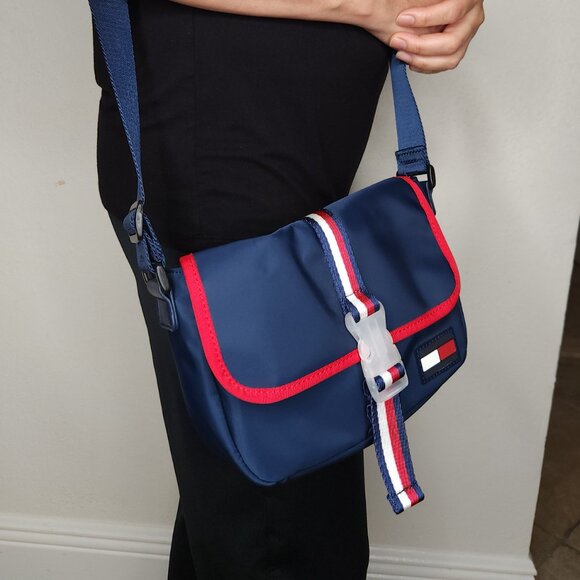 Tommy Hilfiger Blue Crossbody Bag - Picture 9 of 9